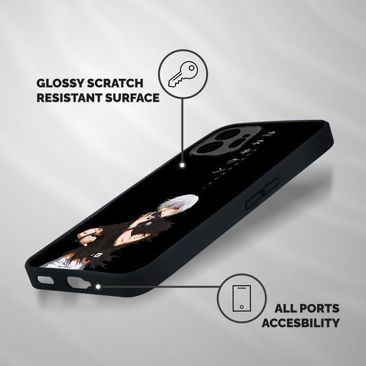 Ken Kanek Unveiling Mask Shockproof Hybrid Protection (Metal + TPU) Back Case Cover