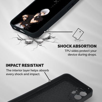 Ken Kanek Unveiling Mask Shockproof Hybrid Protection (Metal + TPU) Back Case Cover