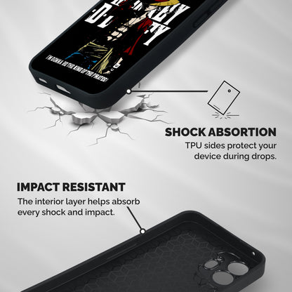 King Of Pirates Shockproof Hybrid Protection (Metal + TPU) Back Case Cover