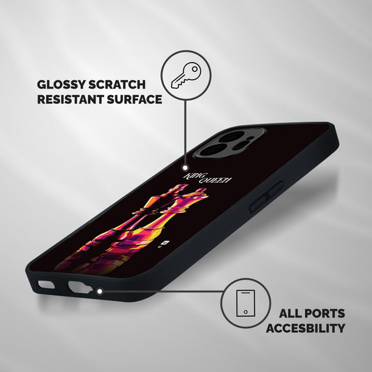 King Queen Shockproof Hybrid Protection (Metal + TPU) Back Case Cover