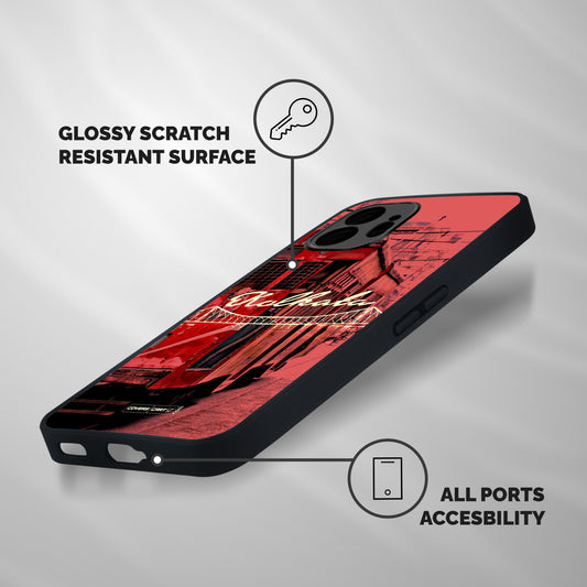 Kolkata Citystyle Shockproof Hybrid Protection (Metal + TPU) Back Case Cover