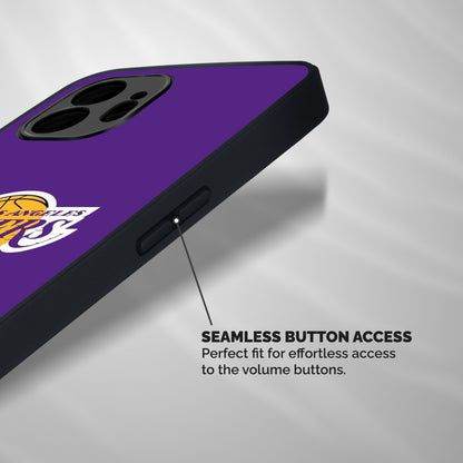 Lakers Angles Shockproof Hybrid Protection (Metal + TPU) Back Case Cover