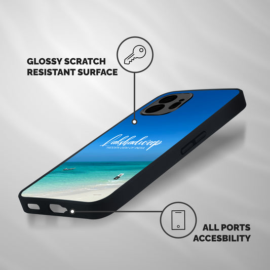 Lakshadweep Hidden Gem Shockproof Hybrid Protection (Metal + TPU) Back Case Cover