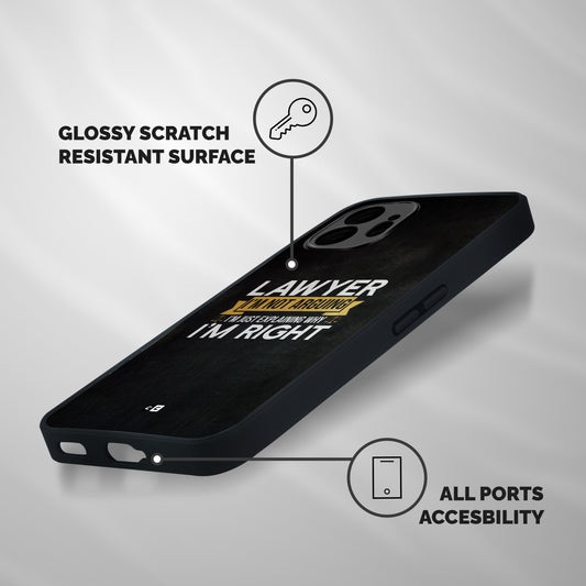 Lawyer Explains Shockproof Hybrid Protection (Metal + TPU) Back Case Cover
