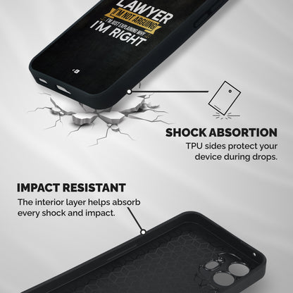 Lawyer Explains Shockproof Hybrid Protection (Metal + TPU) Back Case Cover