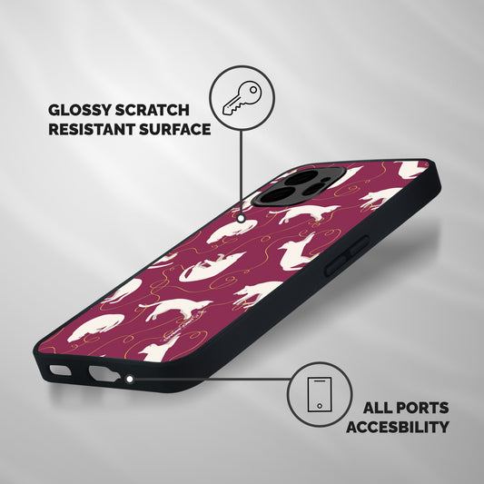 Lazy Kitty Shockproof Hybrid Protection (Metal + TPU) Back Case Cover