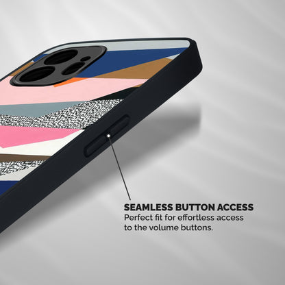 Lethal Abstract Shockproof Hybrid Protection (Metal + TPU) Back Case Cover
