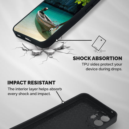 Lets Cross Over Shockproof Hybrid Protection (Metal + TPU) Back Case Cover