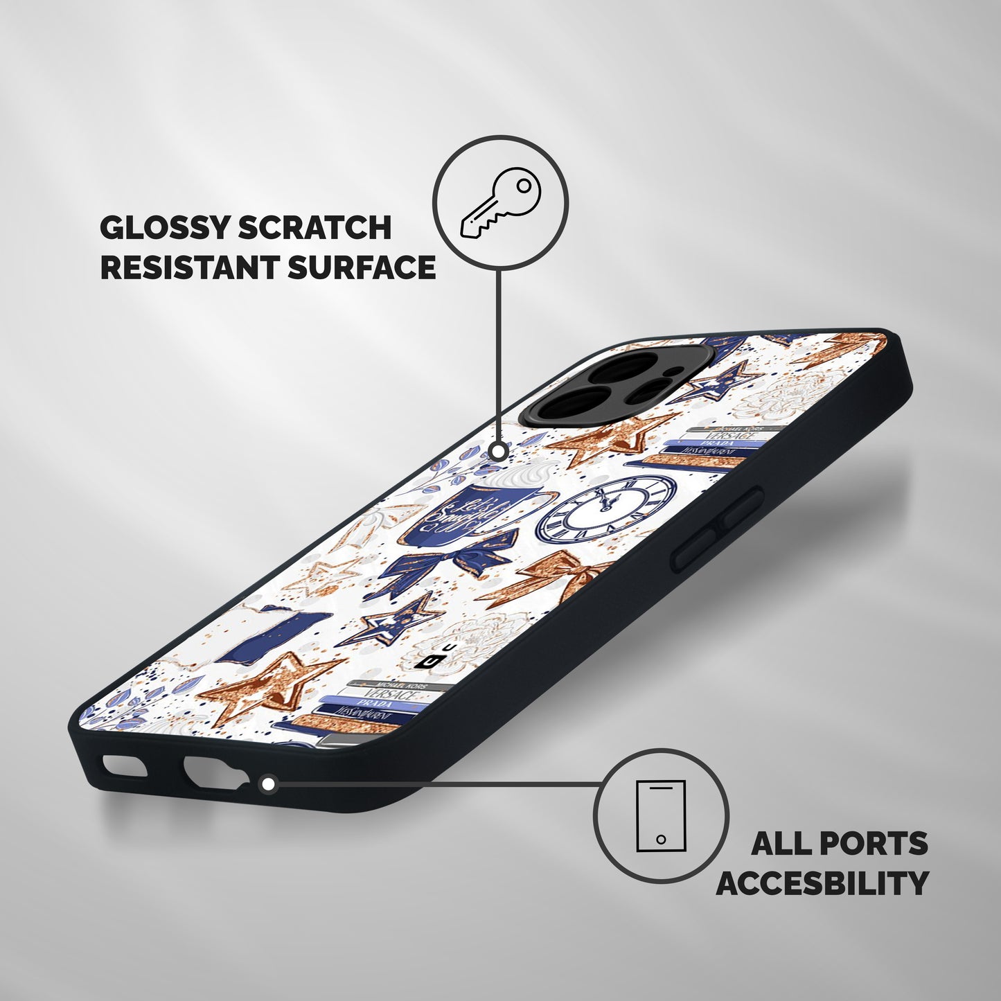 Lets Snuggle Shockproof Hybrid Protection (Metal + TPU) Back Case Cover