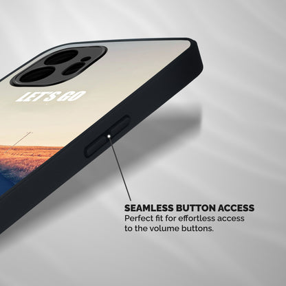 Lets Wander Shockproof Hybrid Protection (Metal + TPU) Back Case Cover