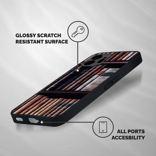 Library Love Shockproof Hybrid Protection (Metal + TPU) Back Case Cover