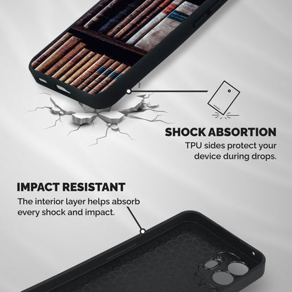 Library Love Shockproof Hybrid Protection (Metal + TPU) Back Case Cover