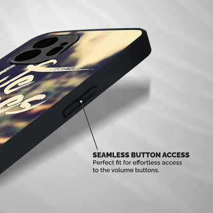 Life Goes On Shockproof Hybrid Protection (Metal + TPU) Back Case Cover