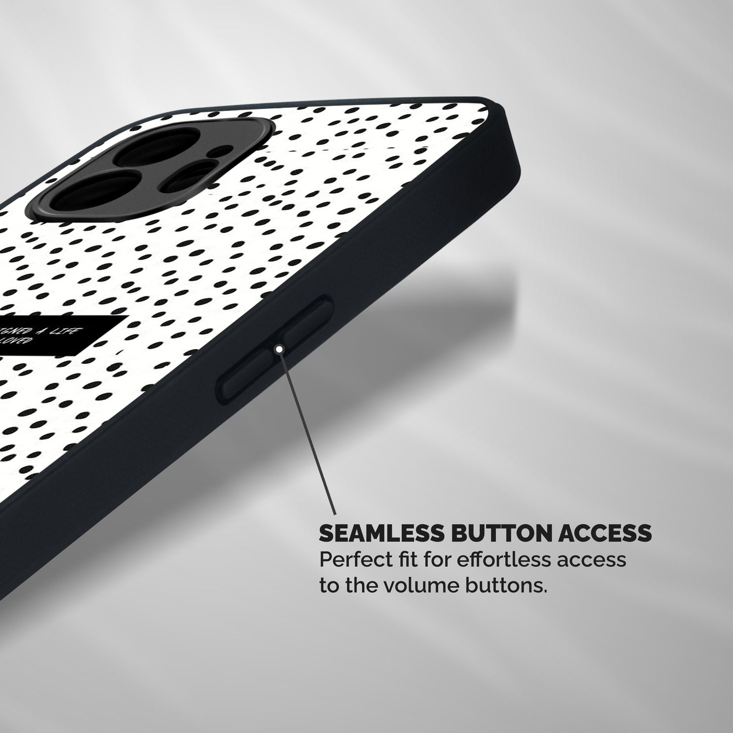 Life Loved Shockproof Hybrid Protection (Metal + TPU) Back Case Cover