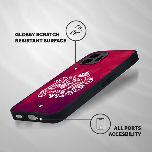 Light Up My Life Shockproof Hybrid Protection (Metal + TPU) Back Case Cover