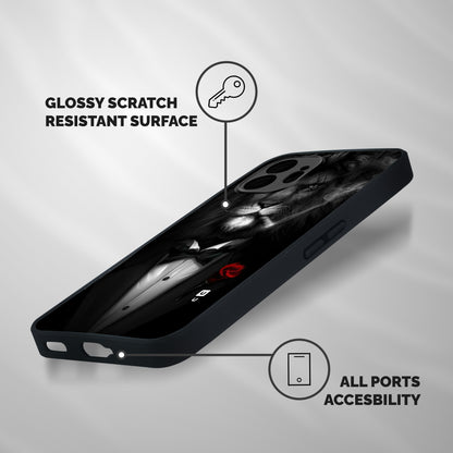 Lion Class Shockproof Hybrid Protection (Metal + TPU) Back Case Cover