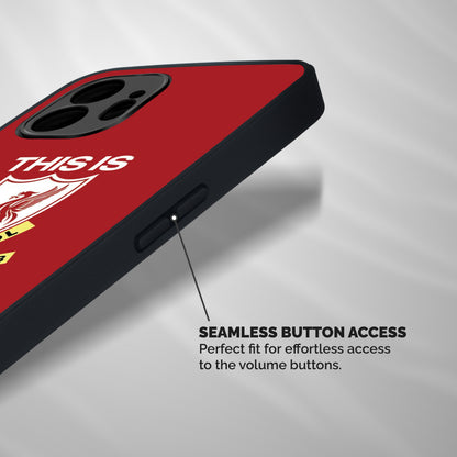 LiverPool Anfield Shockproof Hybrid Protection (Metal + TPU) Back Case Cover