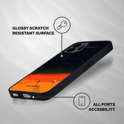 Lone Survivor Shockproof Hybrid Protection (Metal + TPU) Back Case Cover