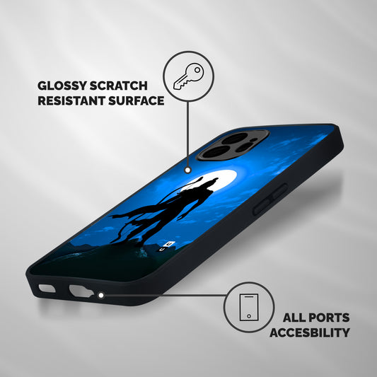 Lord Ram Illustration Shockproof Hybrid Protection (Metal + TPU) Back Case Cover