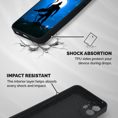 Lord Ram Illustration Shockproof Hybrid Protection (Metal + TPU) Back Case Cover