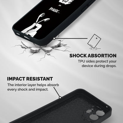 Lost In Music Shockproof Hybrid Protection (Metal + TPU) Back Case Cover