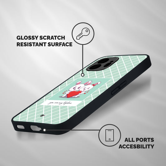 Love Lifeline Shockproof Hybrid Protection (Metal + TPU) Back Case Cover