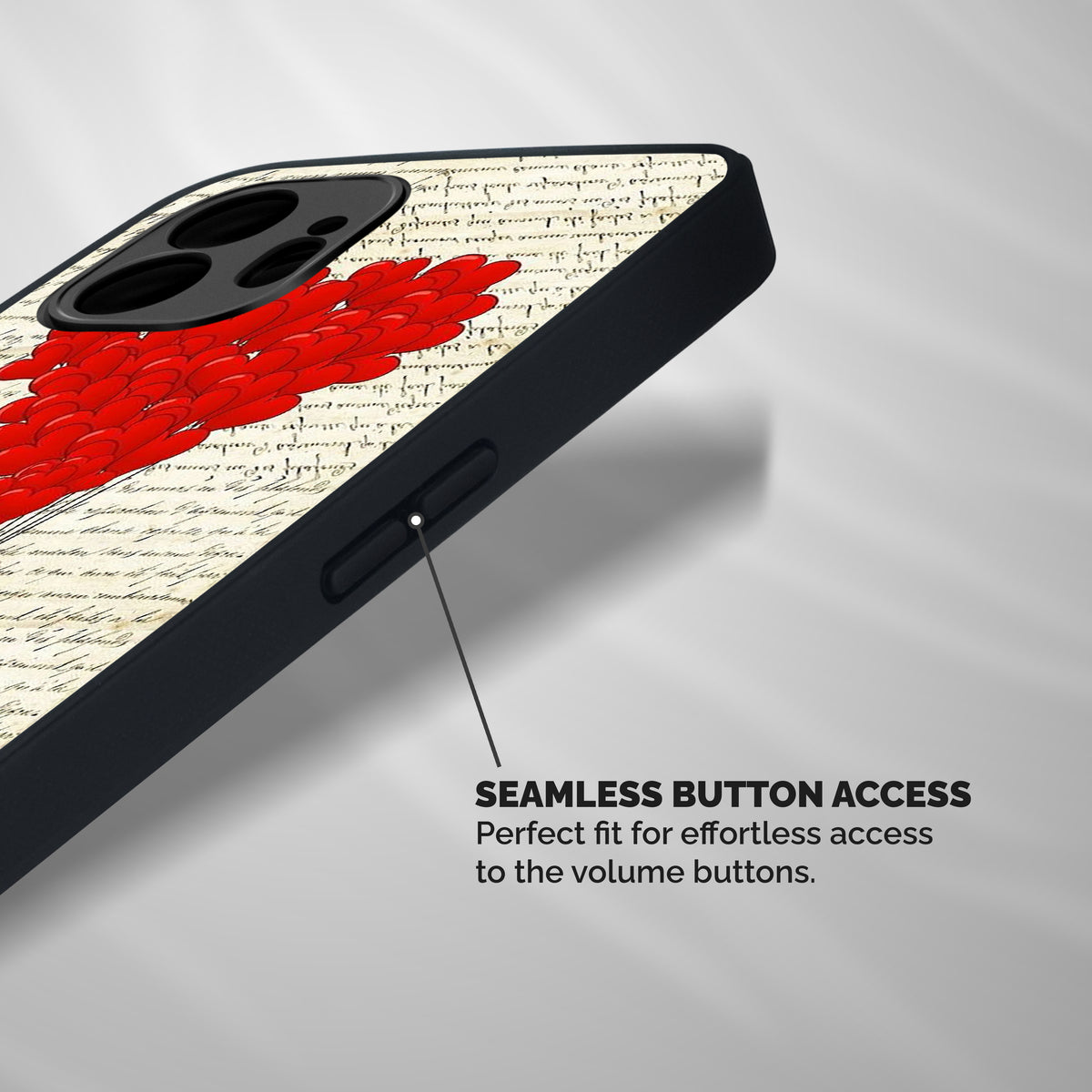 Love Weight Shockproof Hybrid Protection (Metal + TPU) Back Case Cover