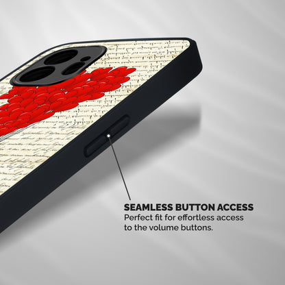 Love Weight Shockproof Hybrid Protection (Metal + TPU) Back Case Cover