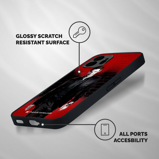 Lucifer Morningstar Wings Shadow Shockproof Hybrid Protection (Metal + TPU) Back Case Cover