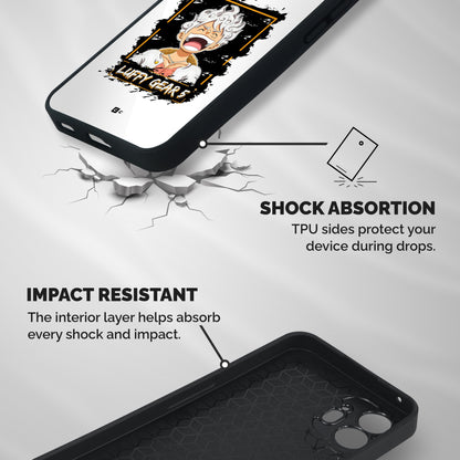 Luffy Gear 5 Shockproof Hybrid Protection (Metal + TPU) Back Case Cover