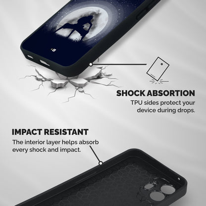 Luffy Gear Second Shockproof Hybrid Protection (Metal + TPU) Back Case Cover
