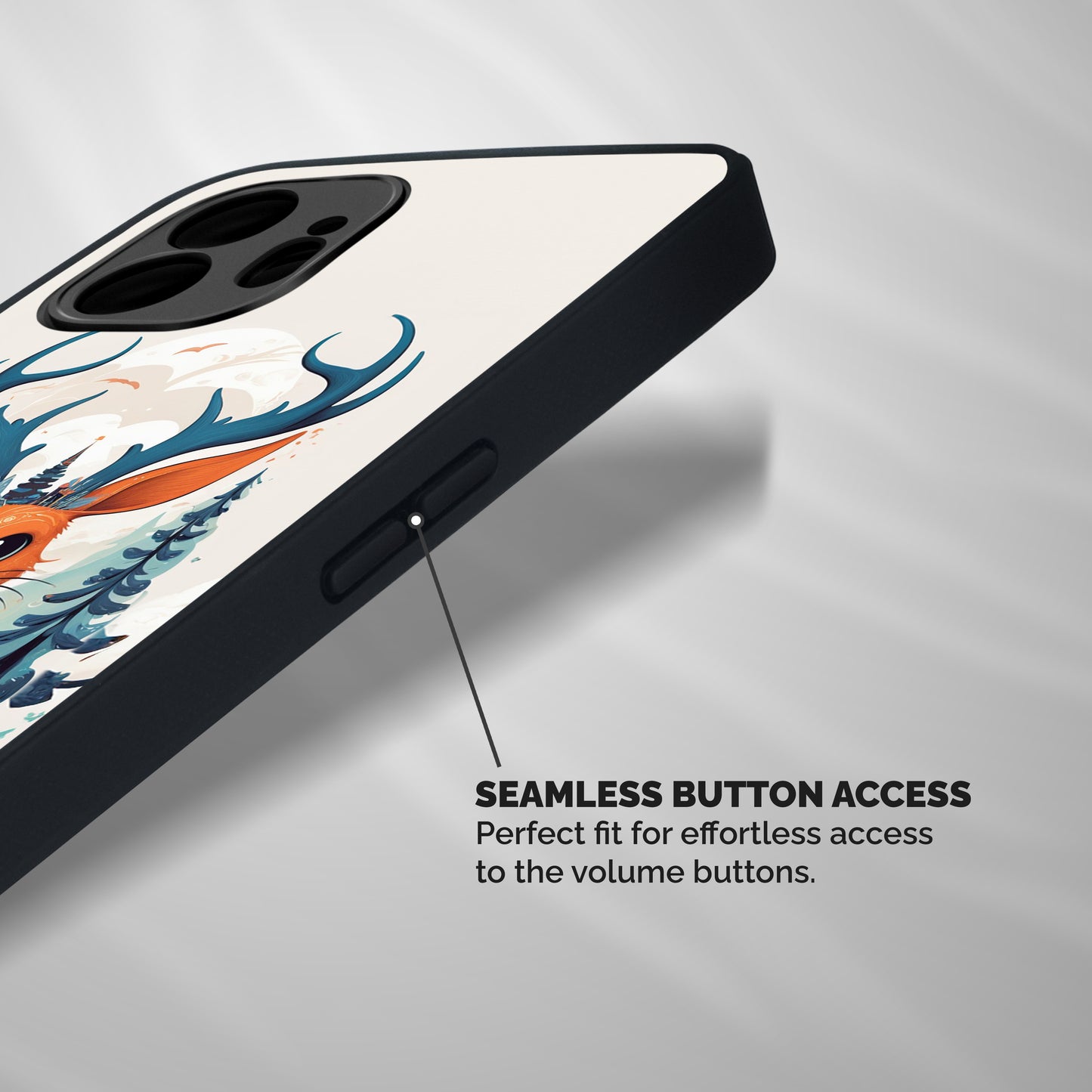 Magestic Animal Shockproof Hybrid Protection (Metal + TPU) Back Case Cover