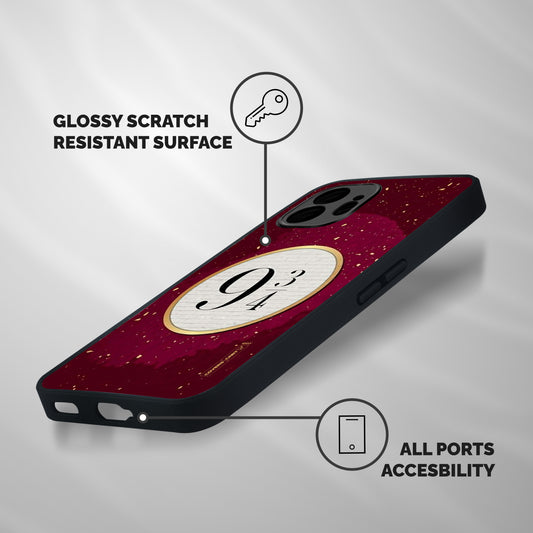 Magic Number Shockproof Hybrid Protection (Metal + TPU) Back Case Cover