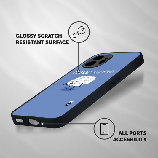 Makeup Your Mind Shockproof Hybrid Protection (Metal + TPU) Back Case Cover