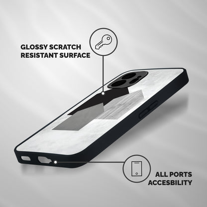 Marble Poster Shockproof Hybrid Protection (Metal + TPU) Back Case Cover