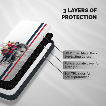 Master of the Pitch Shockproof Hybrid Protection (Metal + TPU) Back Case Cover