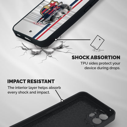 Master of the Pitch Shockproof Hybrid Protection (Metal + TPU) Back Case Cover