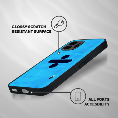 Math And Blue Shockproof Hybrid Protection (Metal + TPU) Back Case Cover