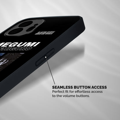 Megumi Fushiguro Shockproof Hybrid Protection (Metal + TPU) Back Case Cover