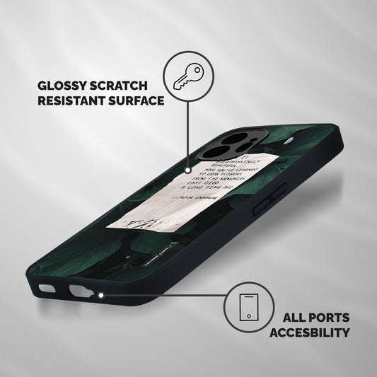 Memories Shockproof Hybrid Protection (Metal + TPU) Back Case Cover