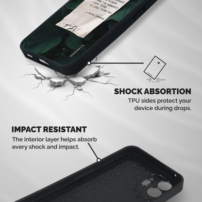 Memories Shockproof Hybrid Protection (Metal + TPU) Back Case Cover