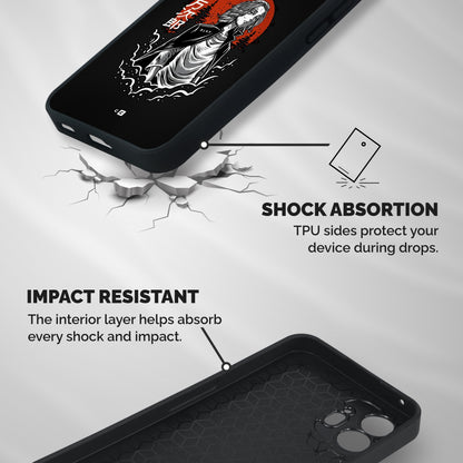 Mickey illustration Shockproof Hybrid Protection (Metal + TPU) Back Case Cover