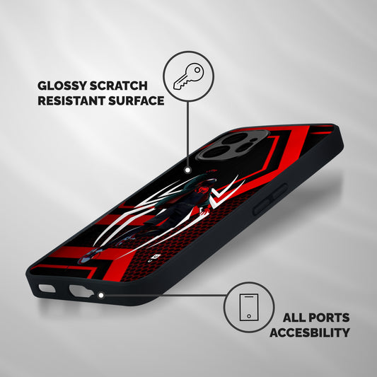 Miles of Multiverse Shockproof Hybrid Protection (Metal + TPU) Back Case Cover