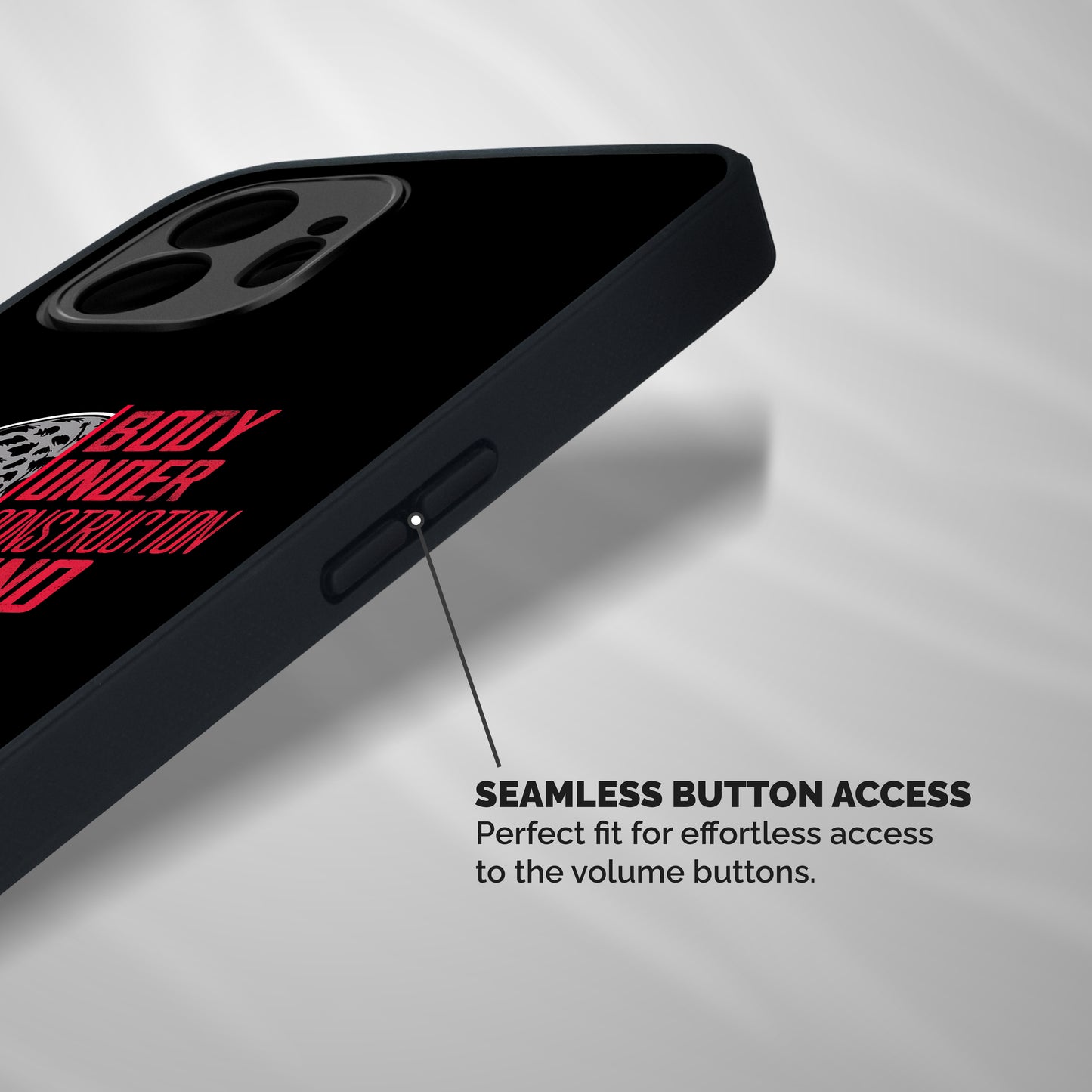 Mind On A Mission Shockproof Hybrid Protection (Metal + TPU) Back Case Cover