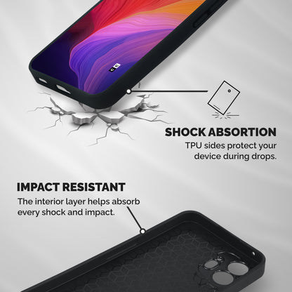 Modern Colors Mix Shockproof Hybrid Protection (Metal + TPU) Back Case Cover