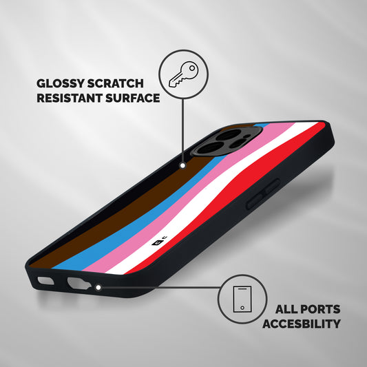 Modern Curves Shockproof Hybrid Protection (Metal + TPU) Back Case Cover