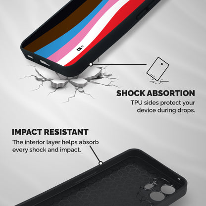 Modern Curves Shockproof Hybrid Protection (Metal + TPU) Back Case Cover