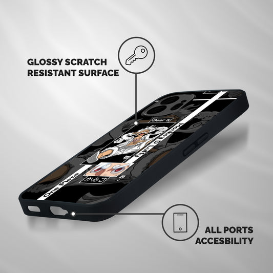 Monkey D luffy New Gear Shockproof Hybrid Protection (Metal + TPU) Back Case Cover
