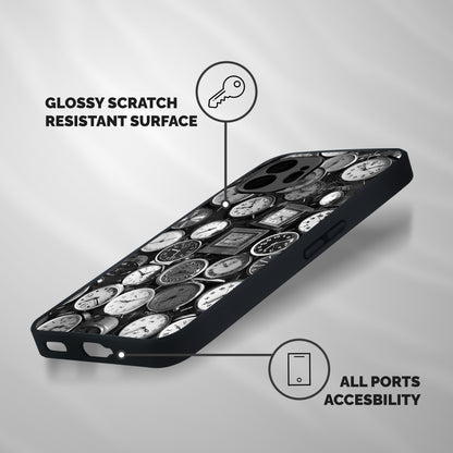 Monochrome Collection Shockproof Hybrid Protection (Metal + TPU) Back Case Cover