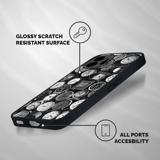 Monochrome Collection Shockproof Hybrid Protection (Metal + TPU) Back Case Cover